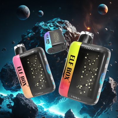 ELF BOX PULSE X 25k (25000) Puffs 3D Curved Screen 18ml E-liquid Beautiful Disposable Vape