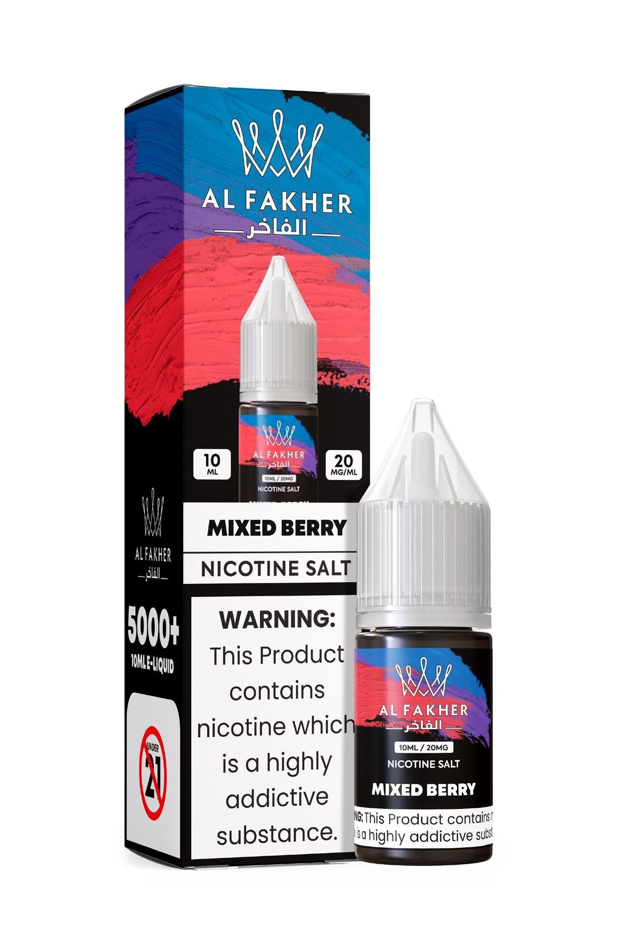 ilikevape.com Mixed Berry 20MG Strengths 10ML 5000+ Nic Salt E-LIQUIDS by Al Fakher