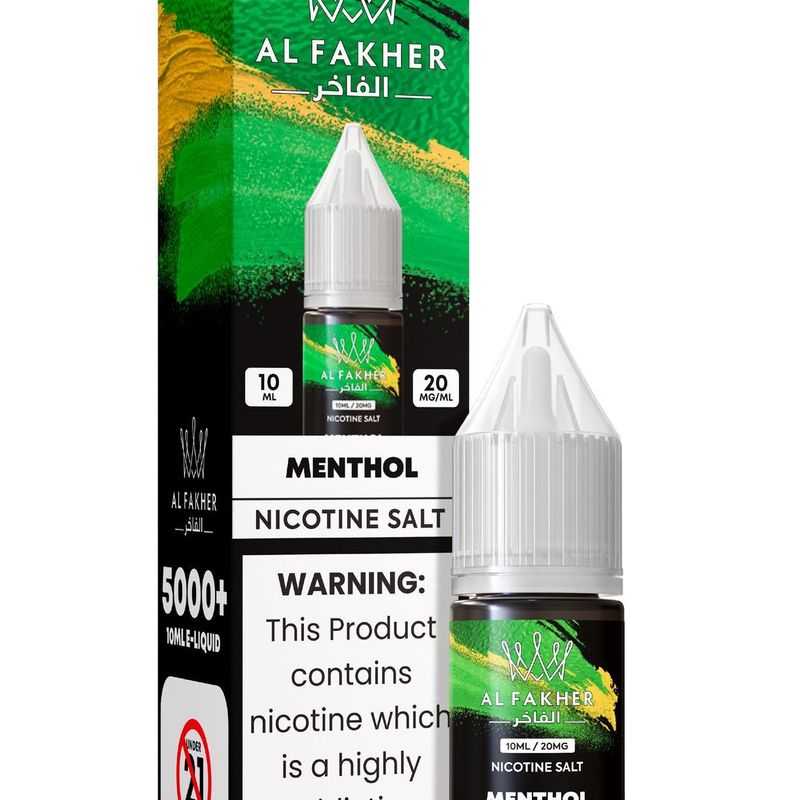 ilikevape.com Menthol 20MG Strengths 10ML 5000+ Nic Salt E-LIQUIDS by Al Fakher